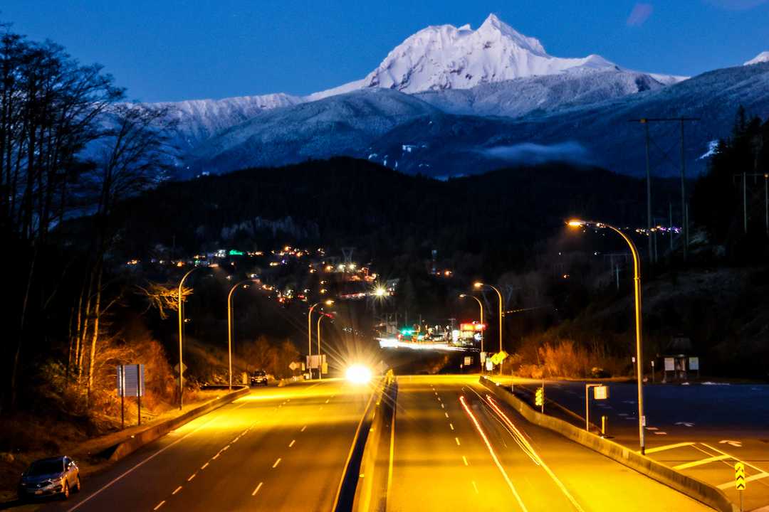 Travelling from Vancouver to Squamish Canadian Coastal