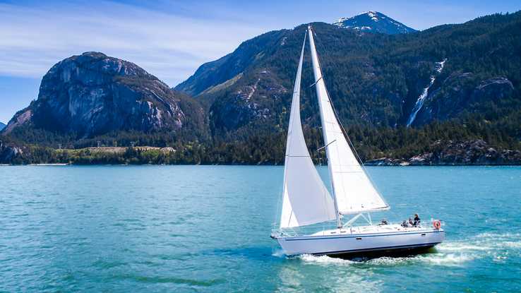 Sailing Tour in British Columbia, Canada