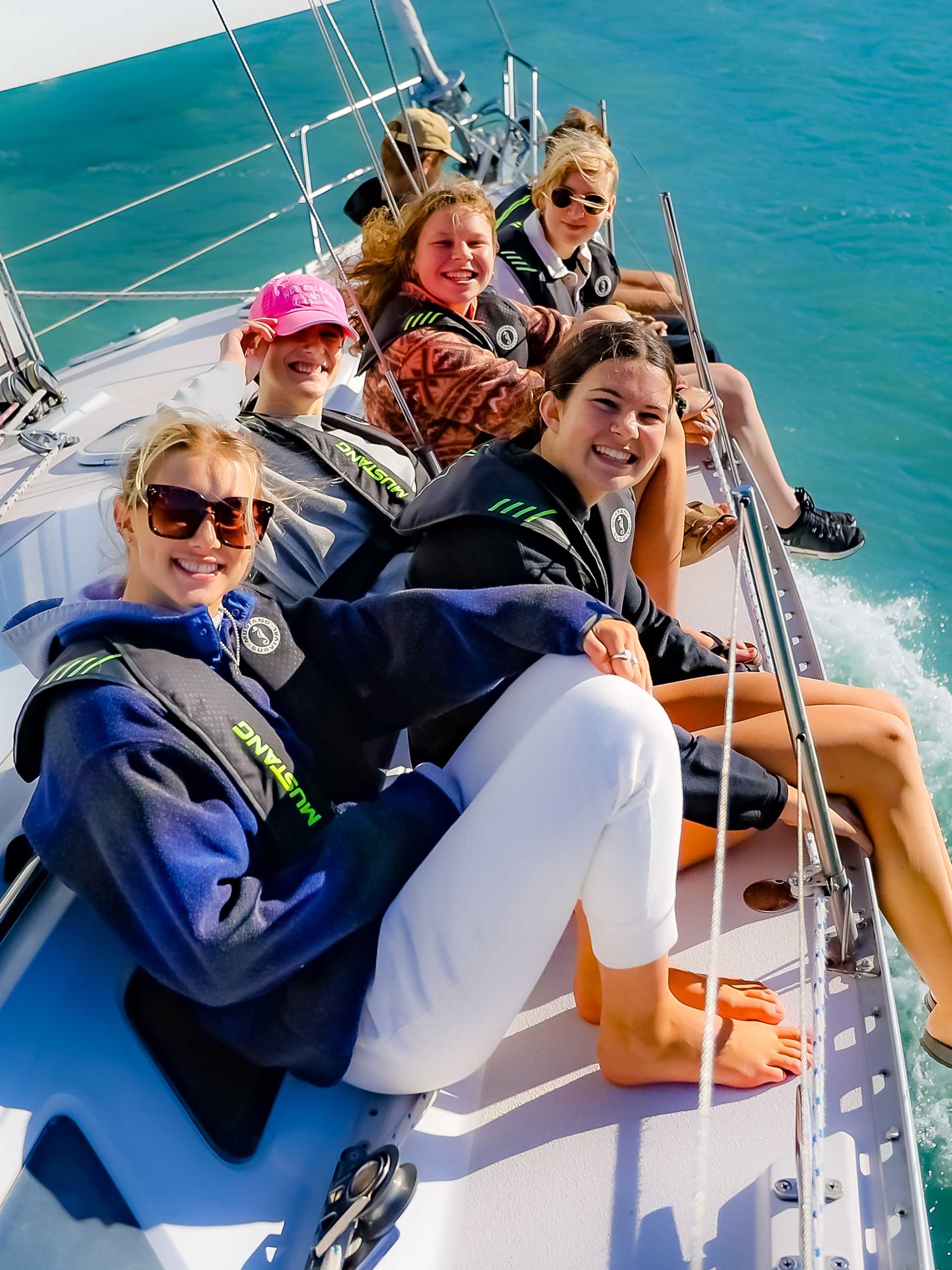 Girls weekend sailing trip