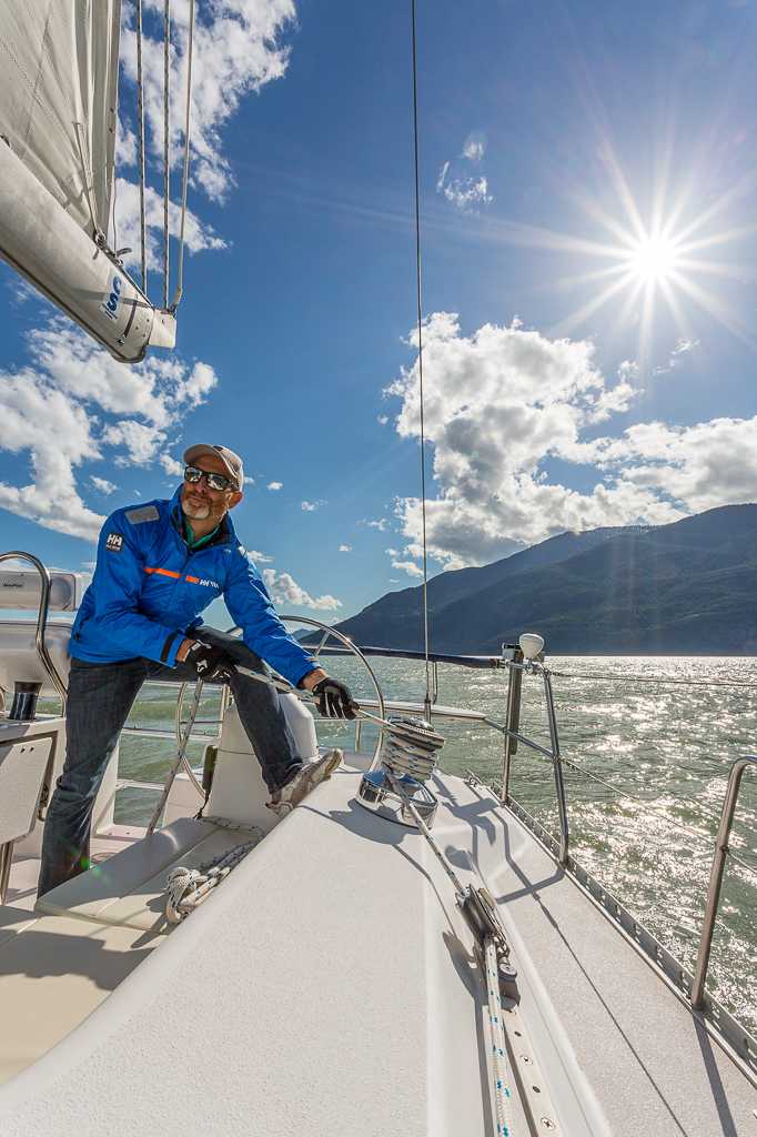 Sailing In Howe Sound