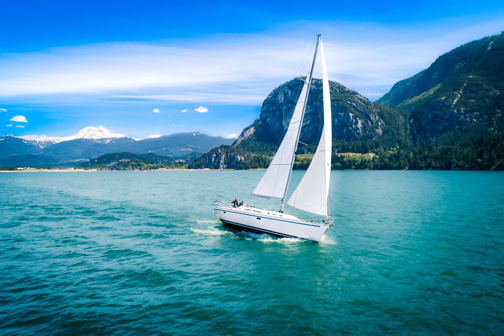 "Sailing in the Legendary Squamish Winds"