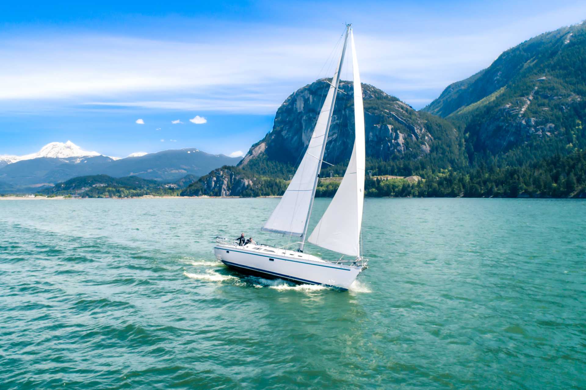 Sailing Near Whistler