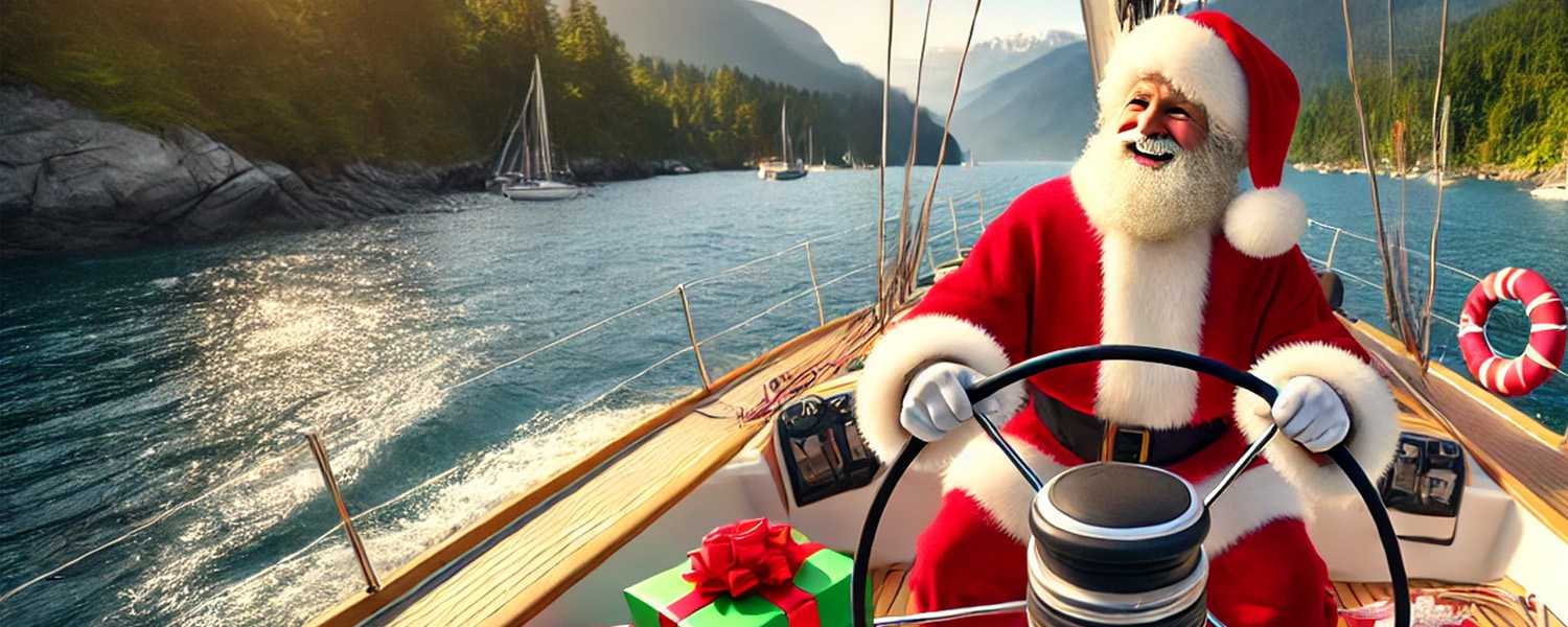 Sailing Santa